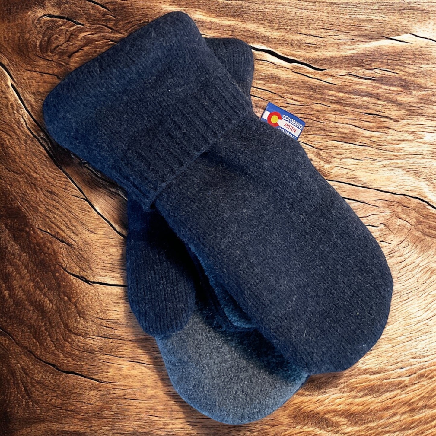Men's Mittens Blue