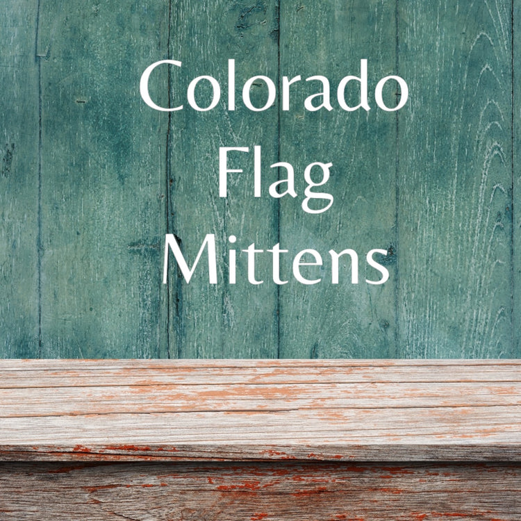 Colorado Flag Mittens