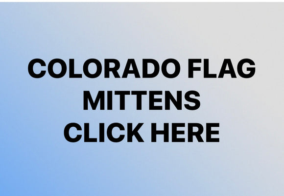 Colorado Flag Mittens