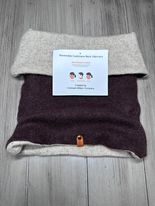 Cashmere Neck Warmer  Brown/Tan