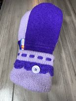 Women's Regular Mittens  Purple