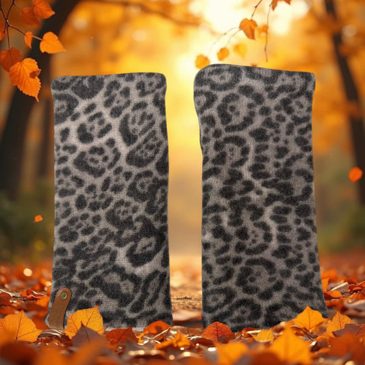 Cashmere Reversible Fingerless Mittens