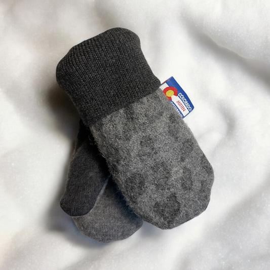 Toddler Mittens  Gray