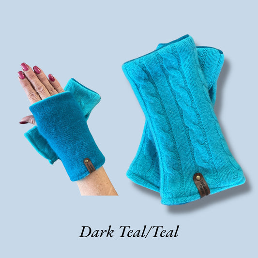 Cashmere Fingerless Mittens