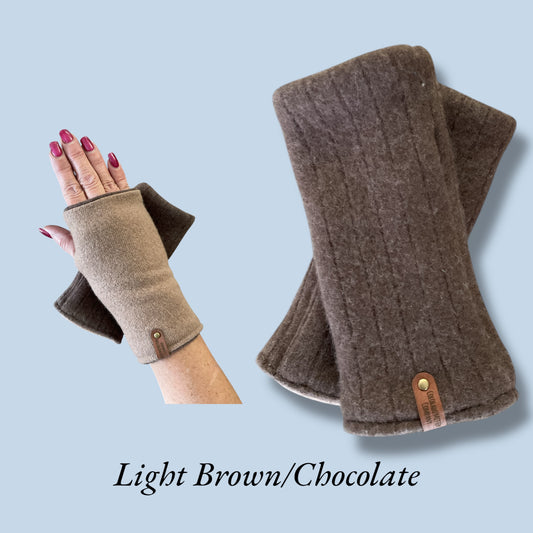 Cashmere Fingerless Mittens