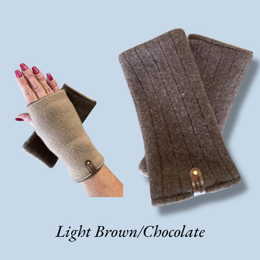 Cashmere Fingerless Mittens